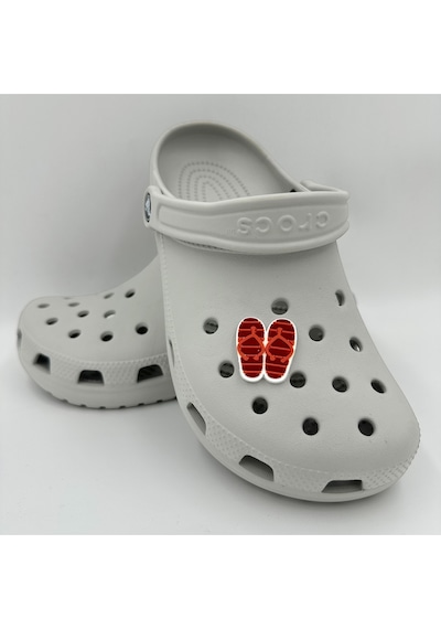 Crocs Terlik Süsü Ve Aksesuarı , Çanta Süsü Jibbitz Parmak Arası Terlik 04 Görsel Logo Aksesuar Kırmızı-bordo-siyah Crocs Terlik Süsü Ve Aksesuarı , Çanta Süsü Jibbitz Parmak Arası Terlik 04 Görsel Logo Aksesuar Kırmızı-bordo-siyah