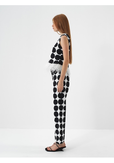 Xint Siyah Formunu Koruyan Oversize Bluz 751144