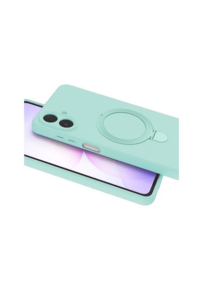 Samsung Galaxy A07 4g Uyumlu Regal Magsafe Standlı Kapak - Su Yeşili