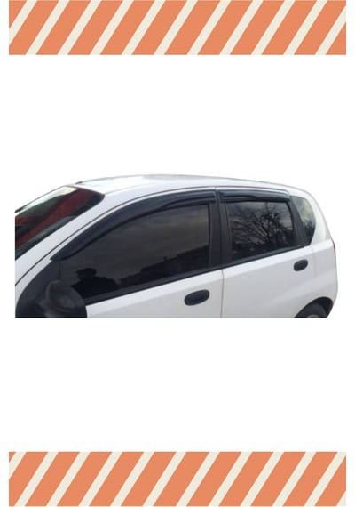 Chevrolet  Kalos Hb Tüm Modellerine Özel 4'lü Mügen Tip Cam Rüzgarlığı