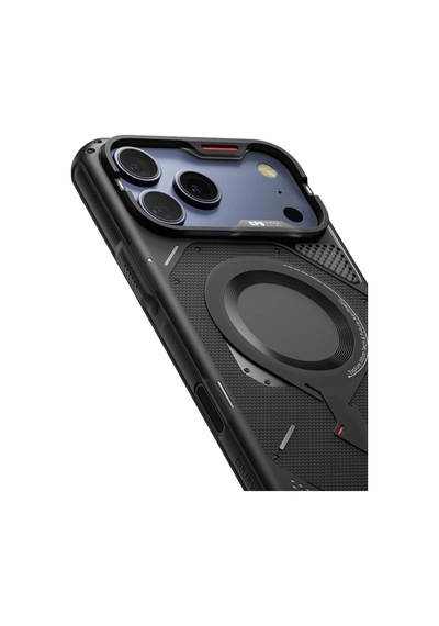 Apple Uyumlu iPhone 17 Pro Max Magsafe Özellikli A17 Rugged Outdoor Kılıf Şeffaf