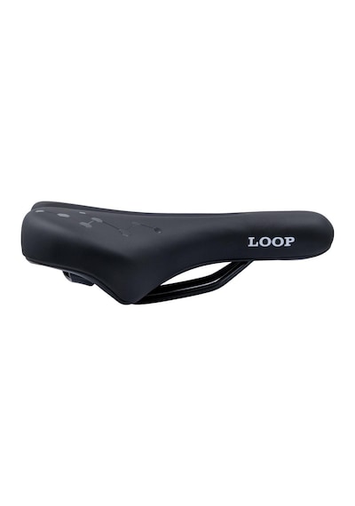 Loop - Zy-9287 - Sele 255x185mm - 445gr Yetişkin Mtb Bisiklet Selesi 24-26-29 Jant Uyumlu Siyah