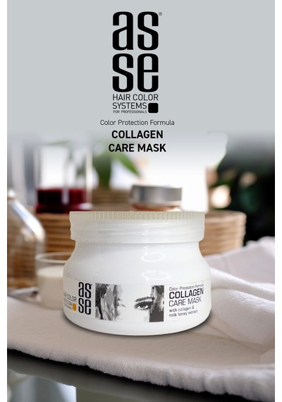 Asse Collagen Kırılma Karşıtı Süt ve Bal Özlü Saç Bakım Maskesi 300 ML
