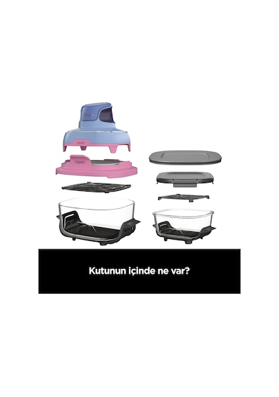 Ninja Crispi 4 in 1 1700 W Taşınabilir Cam Hazneli Pişirme Sistemi