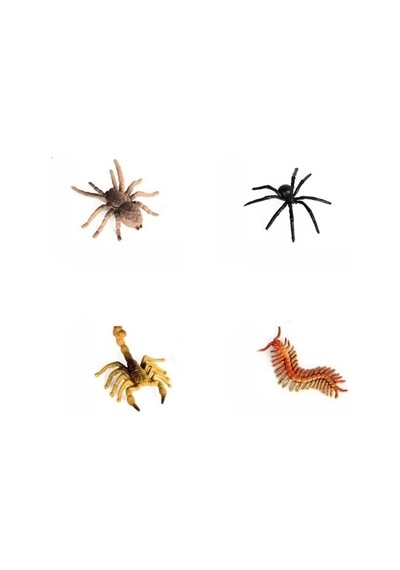 Sürüngen Dünyası - 6 Çeşit Mini Böcek Çeşitleri Set 2