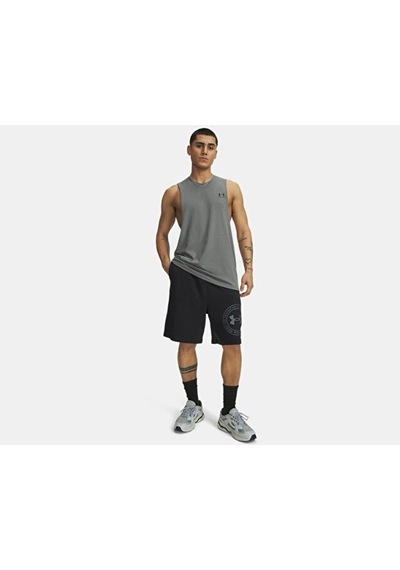 Under Armour Ua Rival Lw Graphic Shorts Erkek Günlük Şort 6014689-001 Siyah Siyah