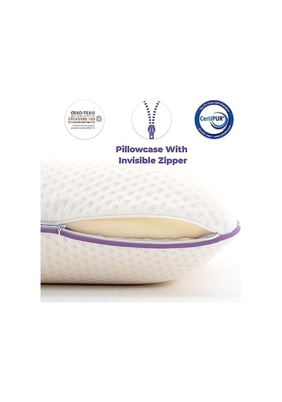 Davina Comfort Sweet Soft Visco Yastık Boyun Yastığı Ergonomik Yastık, Visko Yastık,yastık Açık Bej