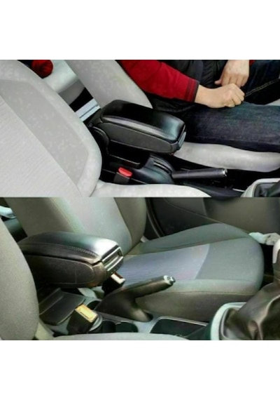 Dacia Dokker 2012 2013 2014 2015 Uyumlu Araca Özel Kolçak Kol Dayama Orta Konsol Siyah