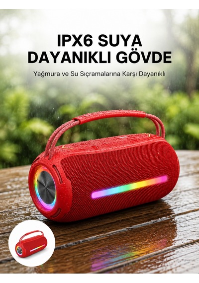 Ipx6 Suya Dayanıklı Açık Hava Hoparlörü 1