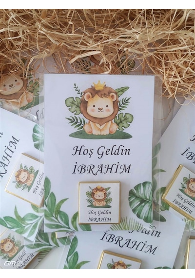 Farklı Market Hoşgeldin Bebek Çikolatası Aslan 25 Adet