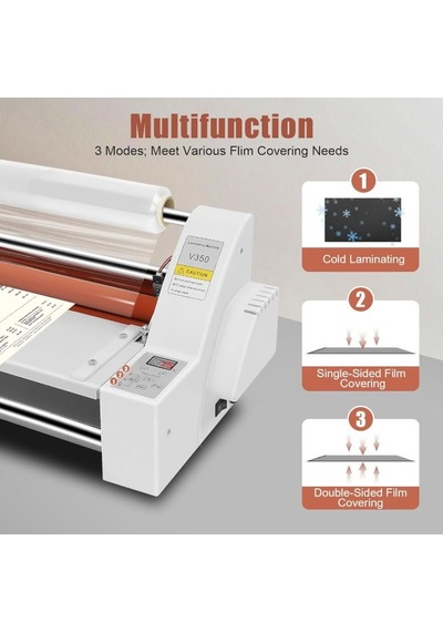 V350 A3 Selefon Kaplama Laminasyon Makinesi