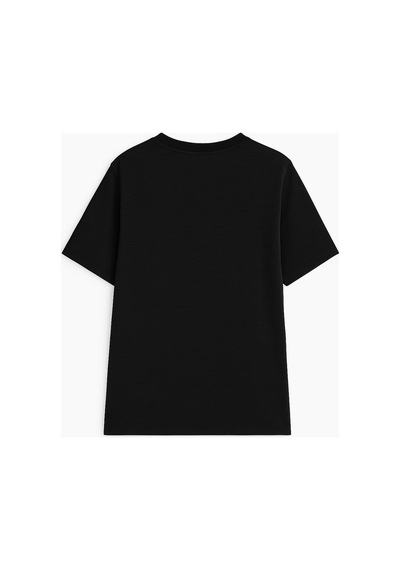 Markapia Erkek Bisiklet Yaka Basic Düz Kısa Kollu Gri T-shirt Çok Renkli Xs Siyah