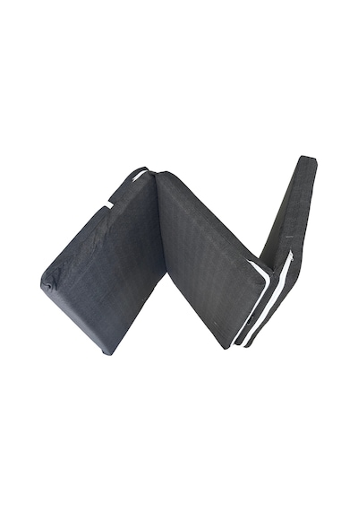 Vip Katlanır Yer Yatağı 8 Cm Kalın Sünger Yatak 80x180x8 Cm-siyah