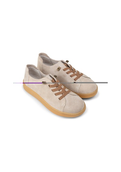 Deery Kadın Hakiki Süet Bej Sneaker Ayakkabı - Se605zbejc01