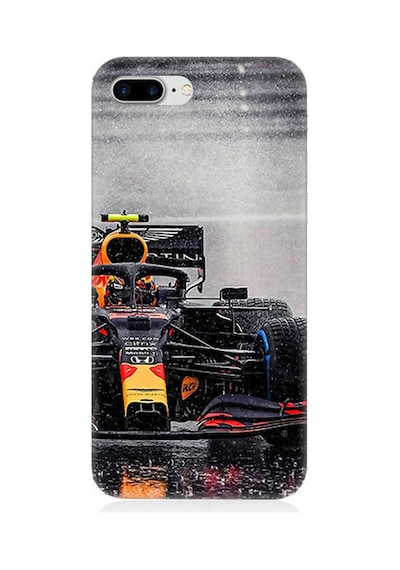 Apple Uyumlu iPhone 8 Plus Silikon Kılıf Max Verstappen F1 Aracı