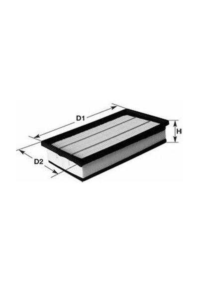 Boschfı 1457433327 Hava Fıltresı P407-C5 (04-)- Jumpy-Expert (07-