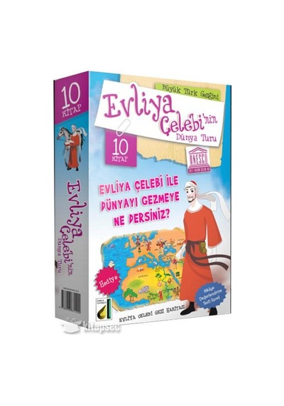 Evliya Çelebinin Dünya Turu 10 Kitap - Damla Yayınevi