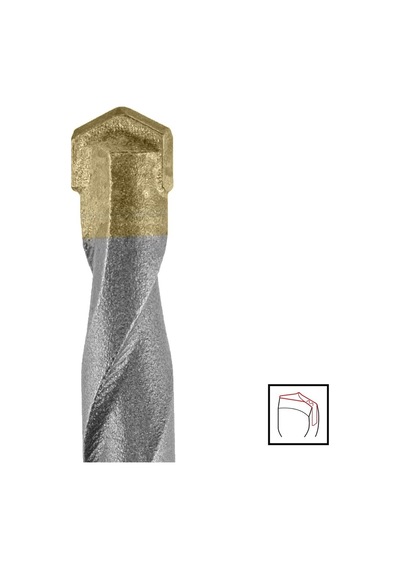 Accessory M-case Ahşap, Metal Ve Beton Delici Uç Seti 16 Parça E 6.3 Saplı Metal Matkap Uçları, Saklama Kutusu Da