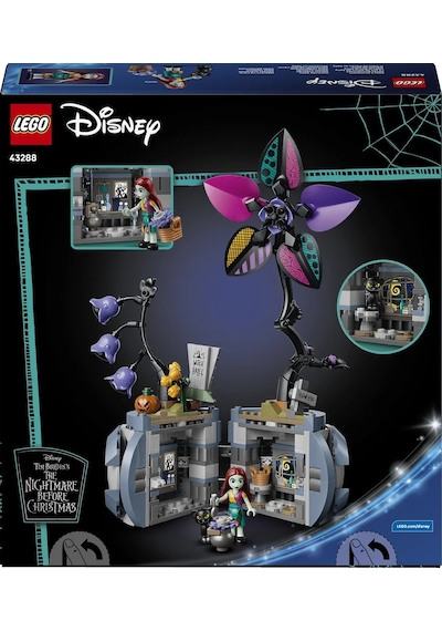 LEGO® ǀ Disney Sally’nin Saksısı 43288 - 9 Yaş ve Üzeri Çocuklar için 2 LEGO Disney Figürü İçeren Oyuncak Yapım Seti (346 Parça)