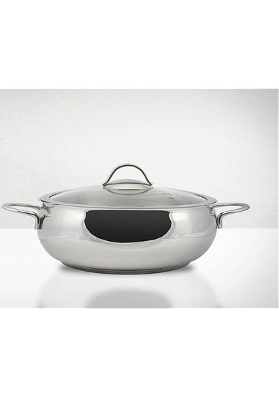 Gülsan Küre Inox 22 CM Basık Tencere