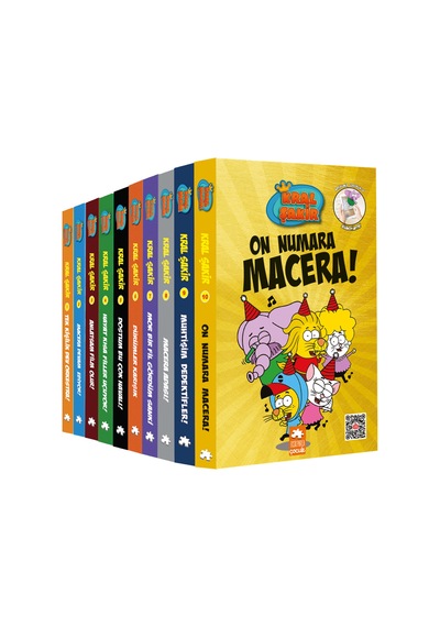 Kral Şakir Muhtişim Seti! 10 Kitaplık Set