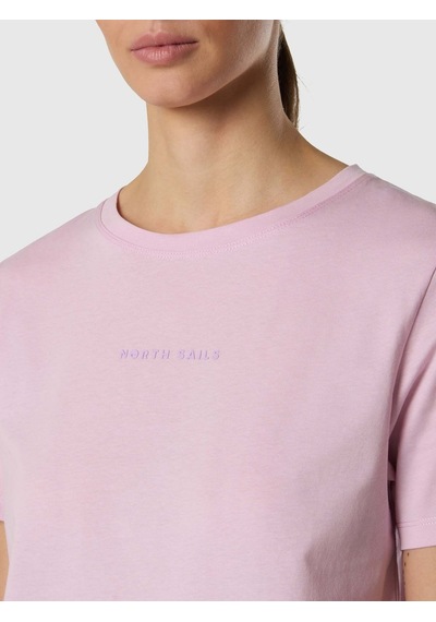 North Sails Kısa Kollu Kadın T-shirt-33527 Pembe