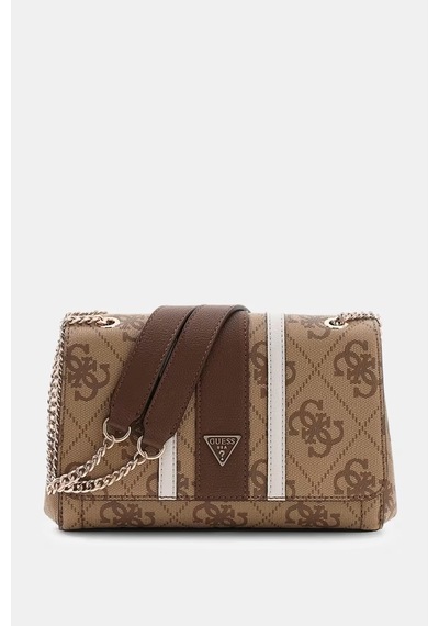 Guess Noelle Iı Kadın Omuz Çantası Hwss9672210 Kahverengi