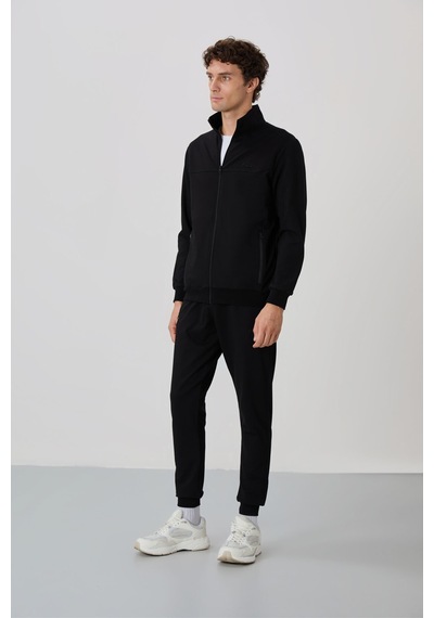Tommy Life Anton Siyah Jogger Eşofman Takım - 85178 Siyah