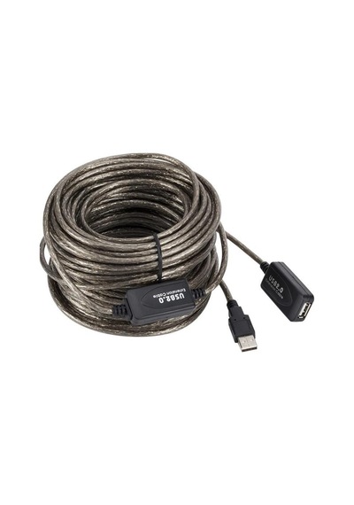 Aktif Usb Dişi Erkek Uzatıcı Uzatma Ek Kablosu 20 Metre