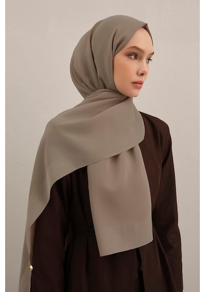 Armine Düz Lyocell Şal - Soft Taş 07