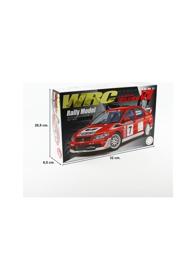 Fujimi Id-311 04766 1/24 Ölçek, Mitsubishi Lancer Evolution Vıı Wrc Rally Model, Yarış Aracı Plastik Model Kiti