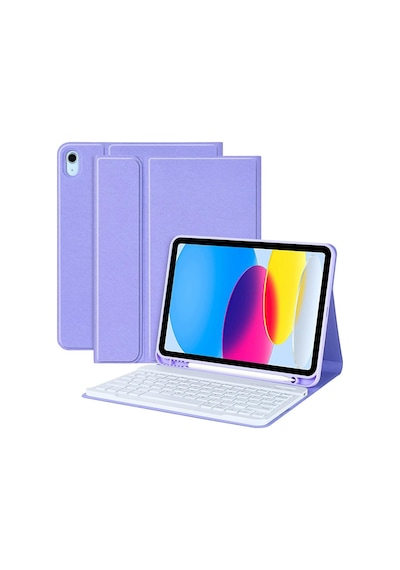 Apple Uyumlu iPad  9. Nesil 10.2" 2021 Kılıf Kablosuz Klavyeli Case Mobax A2602 A2603 A2604 A2605 Kılıf