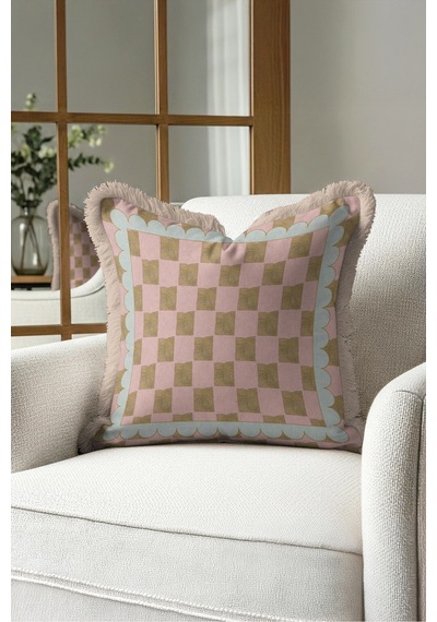 Geometrik Damalı Pastel Saçaklı Yastık Kılıfı - Zarif Retro Boho Mint Krem Püsküllü Kırlent Kılıfı Gizli Esinti Saten Geometrik Damalı Pastel Saçaklı Yastık Kılıfı - Zarif Retro Boho Mint Krem Püsküllü Kırlent Kılıfı Gizli Esinti Saten