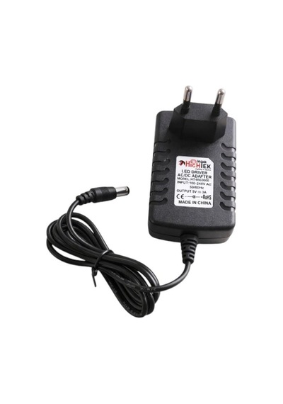 Hightek Ht-0503000 5volt 3amper Plastik Kasa Priz Tipi Adaptör 5.5x2.5mm Uçlu