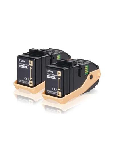 Epson C13s050609 Ikılı Black Toner-al-c9300dn, Al-c9300dtn, Al