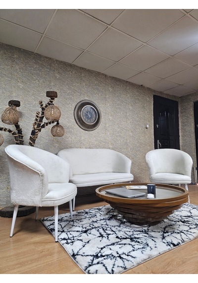 Zafir Teddy Takım Beyaz Boyalı Sivriltme Ayak Çay Seti Koltuk - Berjer , Balkon, Salon, Ofis Krem Zafir Teddy Takım Beyaz Boyalı Sivriltme Ayak Çay Seti Koltuk - Berjer , Balkon, Salon, Ofis Krem