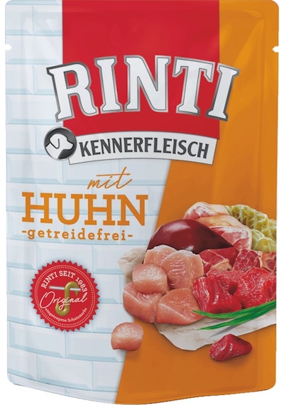 Rıntı - 623 - Tavuklu Pouch Köpek Maması - Spt-gld - 400 Gr
