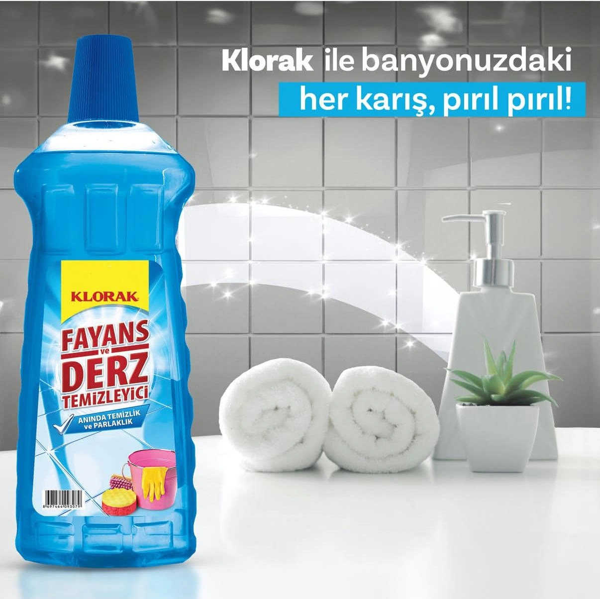 Avantajlı Bahar Temizlik Genel Temizlik Ürünleri 8'li