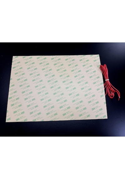 Sern Açık Büfe Silikon 25x35cm Yapışkanlı Termikli Isıtıcı Rezistans 1000w 230v