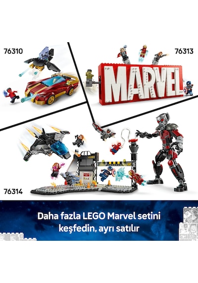LEGO® Marvel Iron Man Robotu, Ultron’a Karşı 76307 - 6 Yaş ve Üzeri Süper Kahraman Sevenler için Yaratıcı Oyuncak Yapım Seti (101 Parça) LEGO® Marvel Iron Man Robotu, Ultron’a Karşı 76307 - 6 Yaş ve Üzeri Süper Kahraman Sevenler için Yaratıcı Oyuncak Yapım Seti (101 Parça)