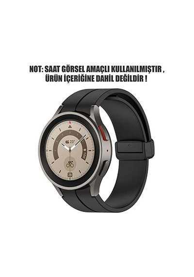 7 40mm Için Kordon Ribbon Siyah