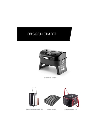 Guruss Go&girl Barbekü Mangal Tam Set Diğer