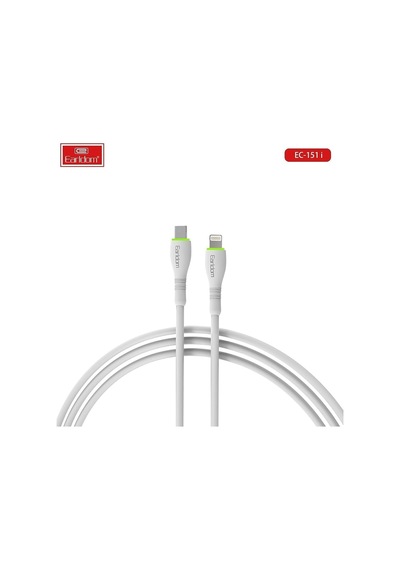 Ec-151i Pd 20w Type-c To Lightning 1m Hızlı Şarj Kablosu - Beyaz 411118 Standart