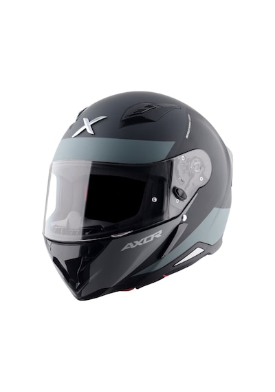 Axor Hunter Turbo Black Grey Dull Ece 22.06 Kapalı Kask Mat Titanyum - Siyah
