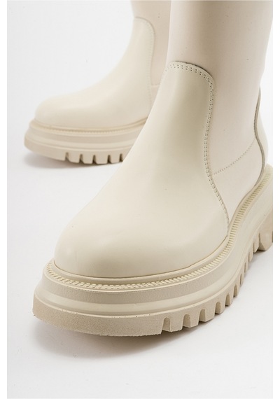 Luvishoes Alias Bej Scuba Kadın Bot Bej
