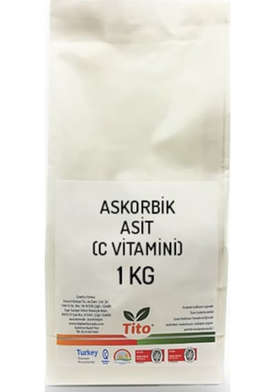 Tito Askorbik Asit C Vitamini E300 1 KG