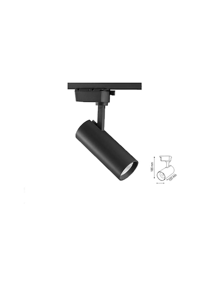 20w Siyah Ray Spot Armen 3200k Sarı Işık