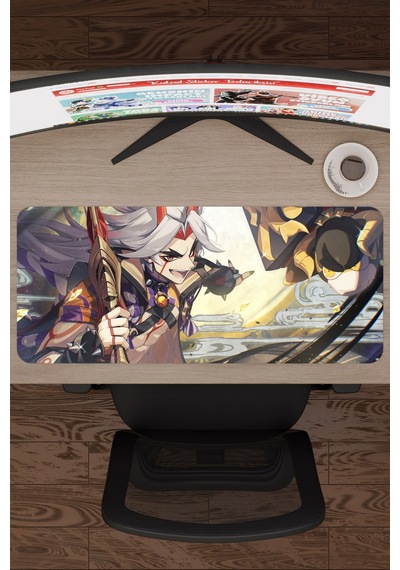 Itto Genshin Impact Anime Gacha V3 - 70x30 Xl Gaming Mouse Pad Fare Altlığı