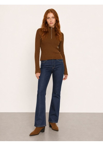 Loft Belinda Slim Fit Kadın Pantolon Lf2044347 Q1.v1 Denim