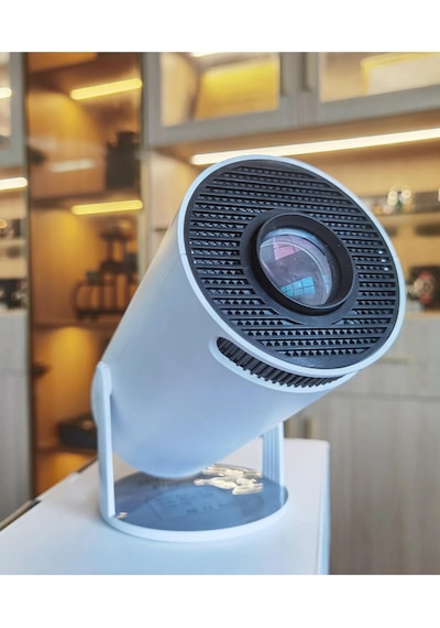 Projeksiyon Cihazı Taşınabilir Sinema Projeksiyon 720p Ev Sineması Bluetooth Android 11 Akıllı Proje